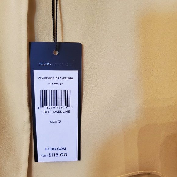 🔥BCBGMAXAZARIA Draped Back Halter Top - Picture 12 of 15